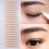 Ooglidtape stickers, naturel, onzichtbaar, 800 stuks 1