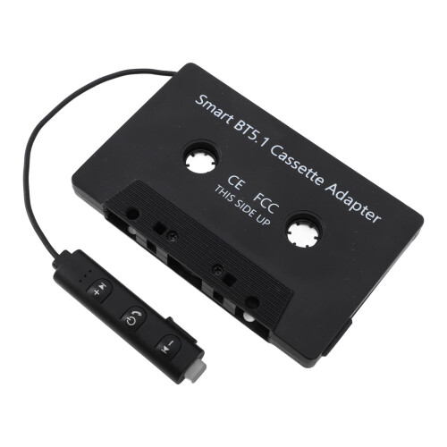 Adattatore Bluetooth Wireless per Cassetta 5V BT5.1 Universale per Auto e Veicoli