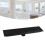 40cm Black Floor Drain for Showers 1