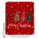 Kerstdouchegordijn Rood Waterdicht 48x72 inch 1