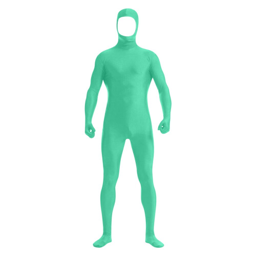Kids Unisex Stealth Bodysuit Solid Color Stretch Halloween