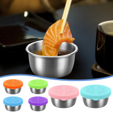 Rozsdamentes acél fűszertartó készlet, 6 darabos