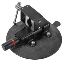 Soporte de bandera de aluminio con ventosa y ajustable