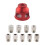 Boreguide for hullstanser til trebearbeiding with9Drill 1