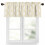 Gradient Gold Valance 42x12 in Tree Branch Design 1 Panel 1
