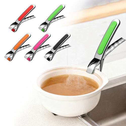 Ensemble spatule et pince en silicone - 17 cm