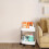 Rolling Corner Shelf4-Tier with Drainage Holes1pc 1