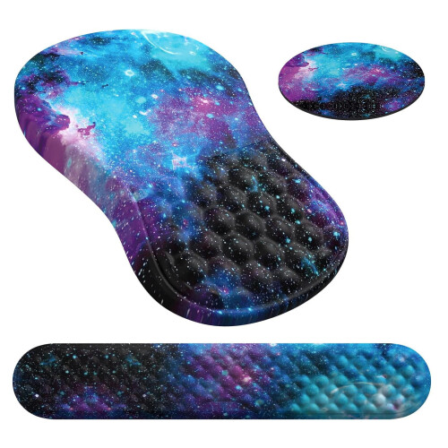 Wrist Pad Memory Foam Ergonomic3pcs