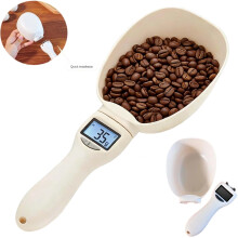 Cuchara medidora digital de 800 g/0,1 g con pantalla LCD para repostería.