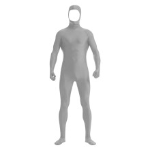 Kids Unisex Stealth Bodysuit Solid Color Stretch Halloween