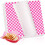 Deli Paper Sheets Checkered Dry Waxed 100 Sheets Pink 1