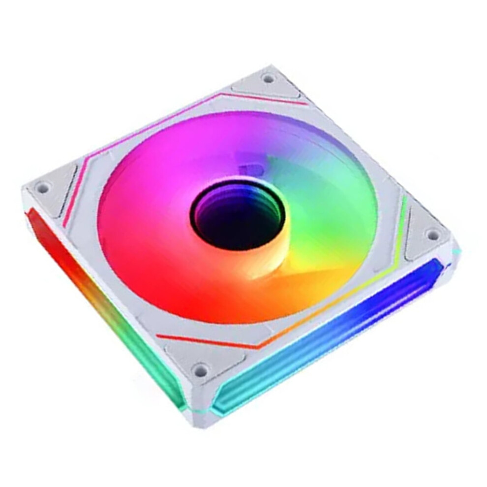 12Cm Computer Chassis Cooling Fan Pwm Temperature Control Fan Argb Synchronously 12025 12X12x2.50cm 5V3pin 9327961641969