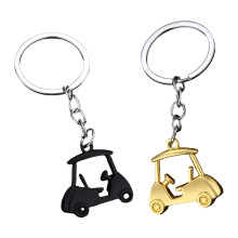 Golfwagen-Schlüsselanhänger-Set – Zinklegierung, 2 Stück