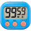 Pekkaxy Digital Kitchen Timer with Large Display and Loud 1