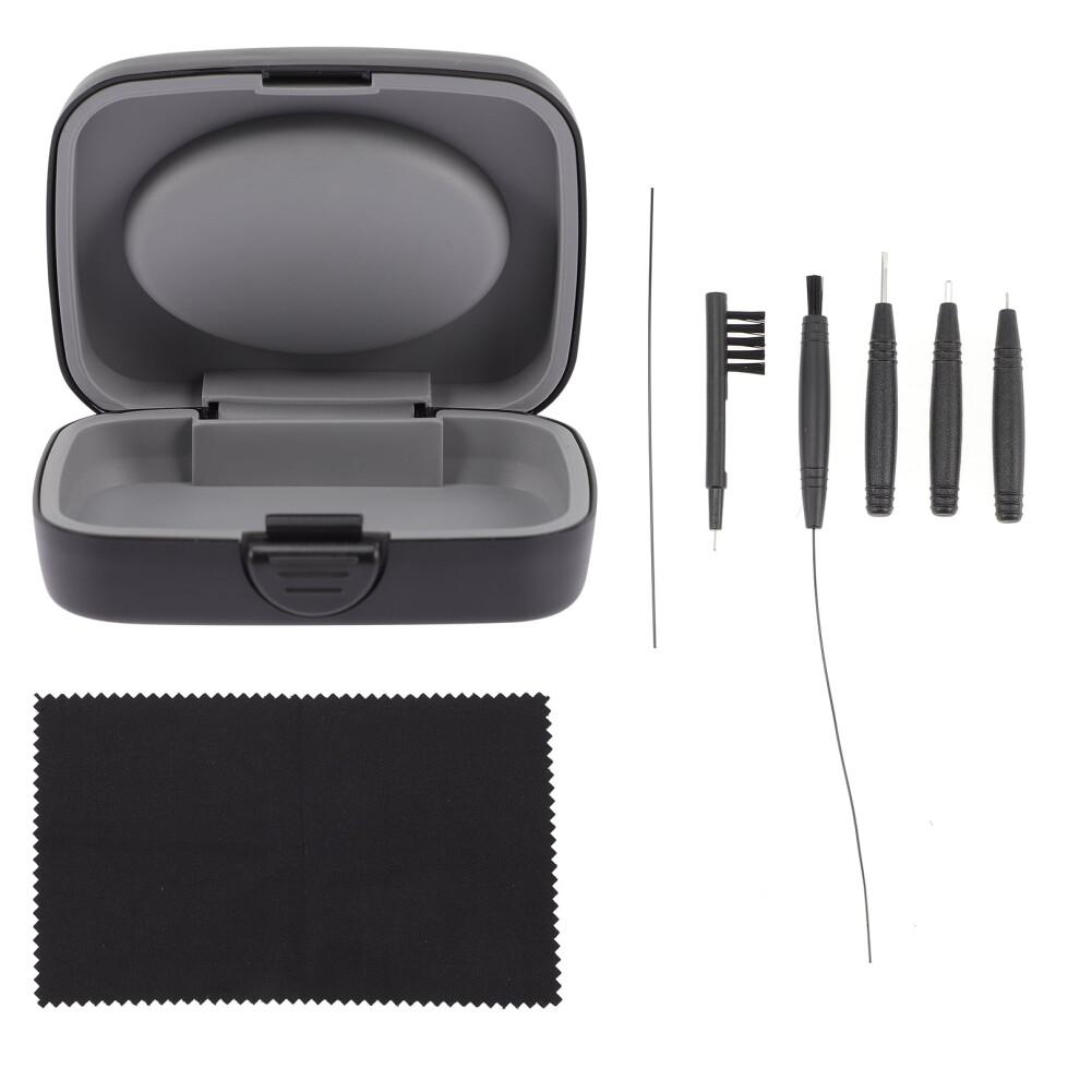 1 Set Hearing Aid Cleaner Brush Tool Hearing Aid Brush For Cleaning With Case 9357860035194