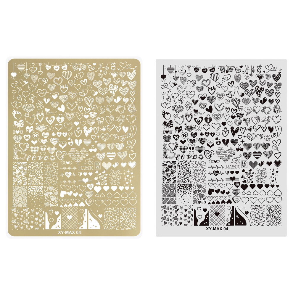 Nails Stamp Plate Nails Art Templates Lace Flower Nails Art Plates for Nails Art Decorations Nails Stamping Plates