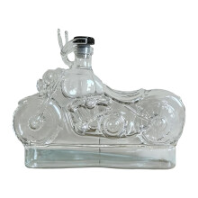 Whisky Decanter Creative Empty Clear Wine Dispenser for Collectors Daddy Men