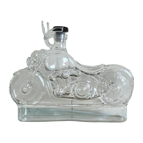Whisky Decanter Creative Empty Clear Wine Dispenser for Collectors Daddy Men