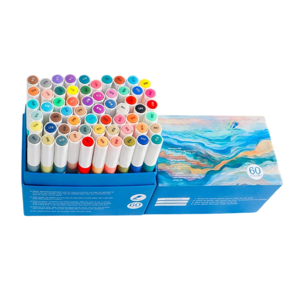 Nail Art Pens Set 12 Colors Dotting Liner Brushes