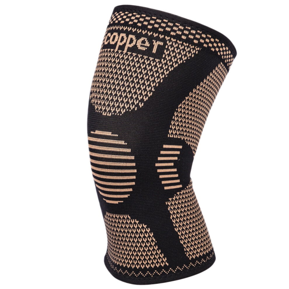 Compression Knitted Knee Sleeve for Tennis Knee Golfer Weight Lifting Knee Support Knee Protectors Sleeve