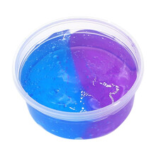 Crystal Slime Sensory Kit Gradient Color DIY Noodle Pulling Creative Modeling Clay for Sensory Fun