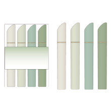 12-Pack Soft Chisel Tip Highlighters | Aesthetic Retro Barrel for Color Coding