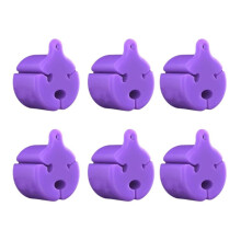 Fishing Rod Stand Protectors Silicone Fishing Tie Fixed Balls Fishing Clip Fasteners Tackle Tool Fishing U7Q4 Rod