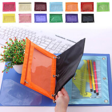 Under $1 Pencil Case with Zipper - Pencil Pouch Detachable Folder Large Capacity Pencil Box - Pencil Bag for Office - Waterproof Design
