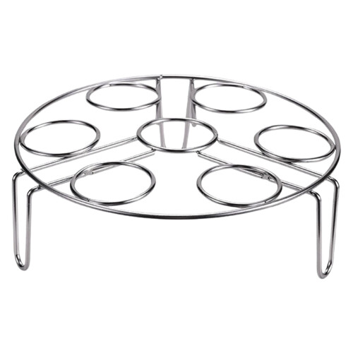 Stainless Steel Egg Steamer Rack 7-Egg Stackable