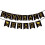 Dimissionsbanner med doktorhue-design, 12x15 cm 1