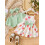 (3-4 Years, Green) Completo estivo bambina: 3 pezzi. 3