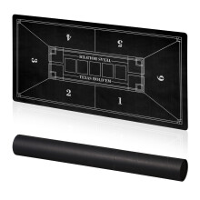 Poker Table Mat, Non-Slip, Waterproof, 120x60 cm