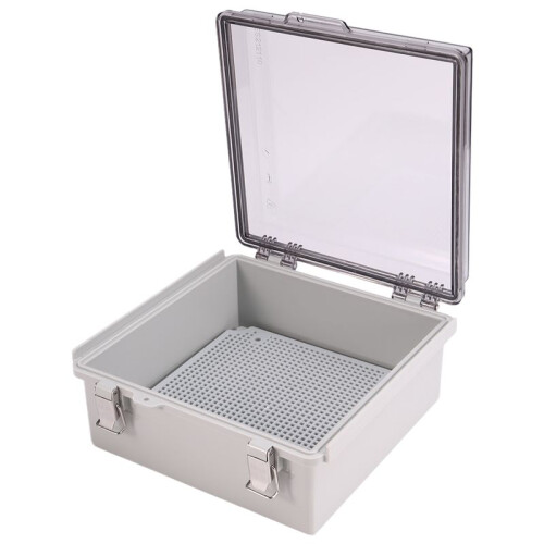 Clear Electrical Enclosure Box Outdoor Plastic Junction Box  Electrical Box 210x210x100mm