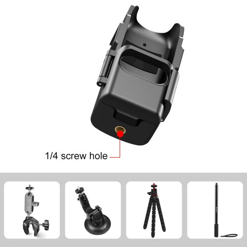 Premium Camera Extension Bracket with Cold Shoe Mount for DJI Osmo Pocket 3 2