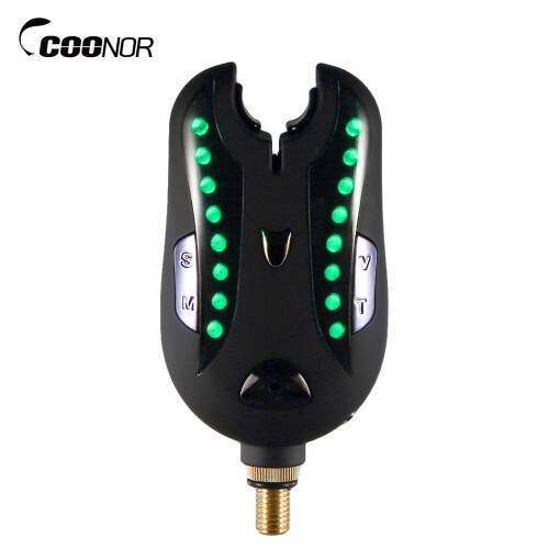 Wireless Digital Fishing Bite Alarm with LED Indicator - Multiple Colors 2