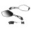 2PCS Motorcycle Rearview Mirrors Wide Angle, Shockproof Handlebar Side Glass 3