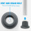 Rubberen slangtips voor badstoel (8 stuks) 5