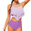 Girls' bikini set with adjustable straps and ruffles, 4
