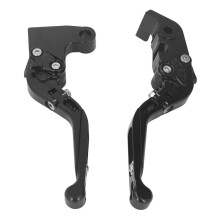 Faltbare CNC 6061 Aluminium Kupplungs- und Bremshebel für 1200 R RS 1200XC 765 R Schwarz