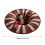 Tapete de Natal redondo de 81 cm (32 polegadas) com profundidade 3D. 7