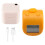 Digital LCD Electronic Finger Ring Hand Tally Counter 6 Digit Rechargeable Counters Clicker-Yellow 1