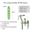 Aluminum Fly Tying Vise Tool Rod with Easy Adjust 4