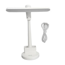 Tall Reading Light With Two Charging Methods, Cordless Desk Lamp Rechargeable Big Battery Touch Dimmable Multifunctional LED Lamp3Modes Of Lighting