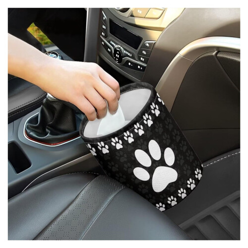Lixeira para carro com design camaleão (1 peça)