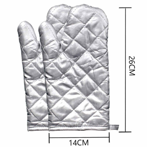Gants de cuisine en coton résistant à la chaleur (2 pièces)
