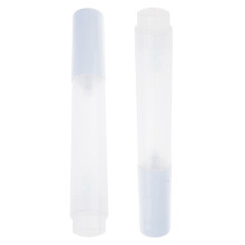 2 stk. 8 mm akrylmalingstusjer med vippehode, tomme malingstusjer, kunstmateriell, påfyllbar malingspenn for maling