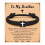 Woven Bracelet Greeting Card with Custom Message 1
