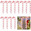 Balões de Natal vermelhos de plástico, 45 cm (18 polegadas), 12 unidades. 1