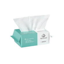 Lingettes nettoyantes jetables RAGUPEL, douces pour le visage, format économique et épais.
