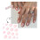 Oferta de uñas postizas cortas con pegamento reutilizable - 12 tamaños, 2 ml 1
